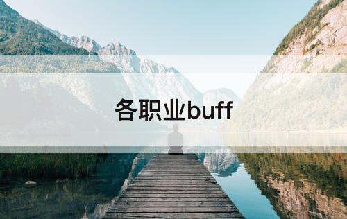 各职业buff