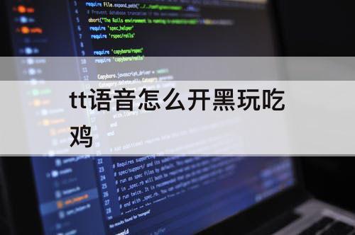 tt语音怎么开黑玩吃鸡