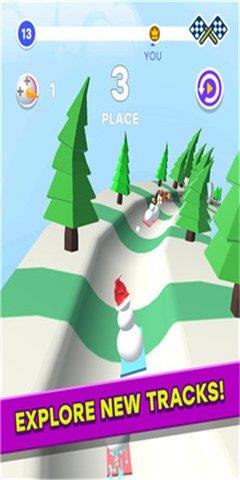 雪人竞赛3D  v1.0.8图1