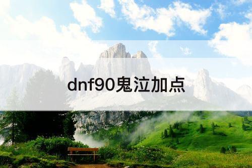 dnf90鬼泣加点