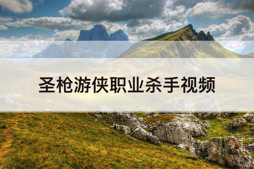 圣枪游侠职业杀手视频