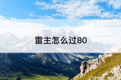 雷主怎么过80