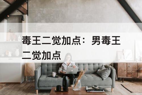 毒王二觉加点：男毒王二觉加点