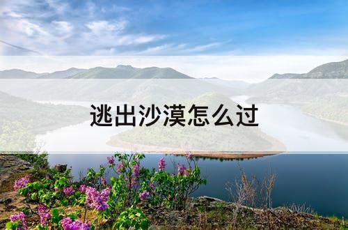 逃出沙漠怎么过