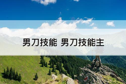 男刀技能 男刀技能主