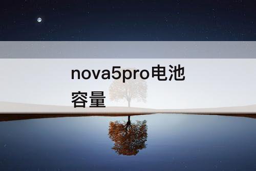 nova5pro电池容量