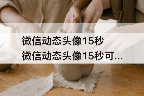 微信动态头像15秒 微信动态头像15秒可爱