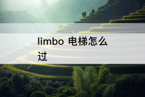 limbo 电梯怎么过