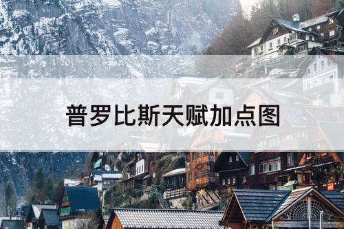 普罗比斯天赋加点图
