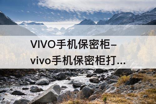 VIVO手机保密柜-vivo手机保密柜打不开了怎么办