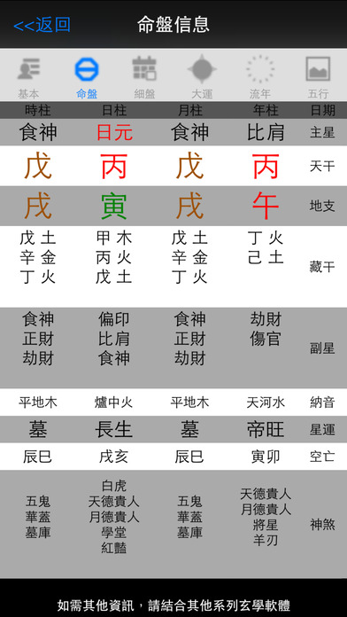 論八字  v3.10图3