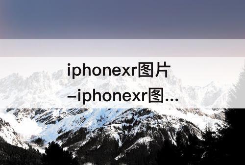 iphonexr图片-iphonexr图片加载不出来