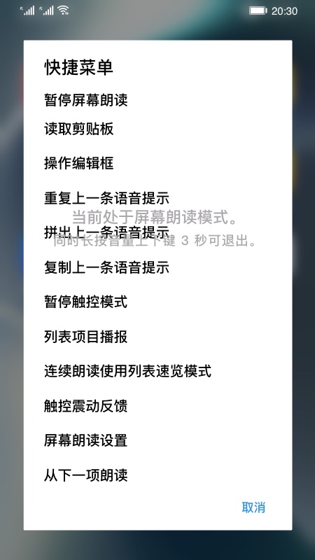 开启屏幕朗读器  v14.0.0.302图2